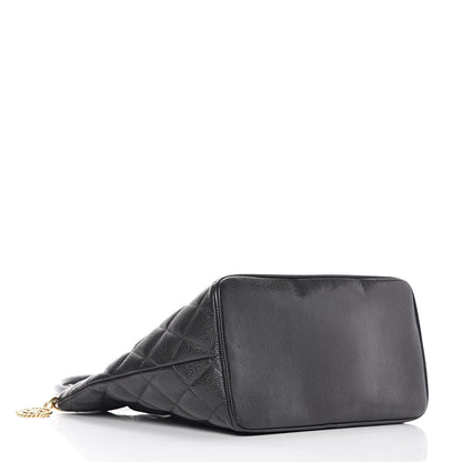 Chanel Caviar Quilted Medallion Tote Black 4 of 12
