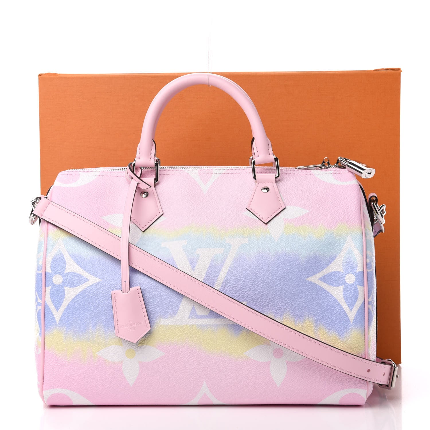 Louis Vuitton Monogram Escale Speedy Bandouliere 30 Pastel 12 of 12