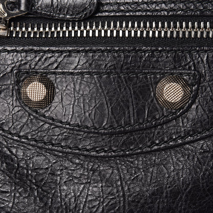 Balenciaga Agneau Giant 12 Silver Hardware Day Hobo Black 10 of 12
