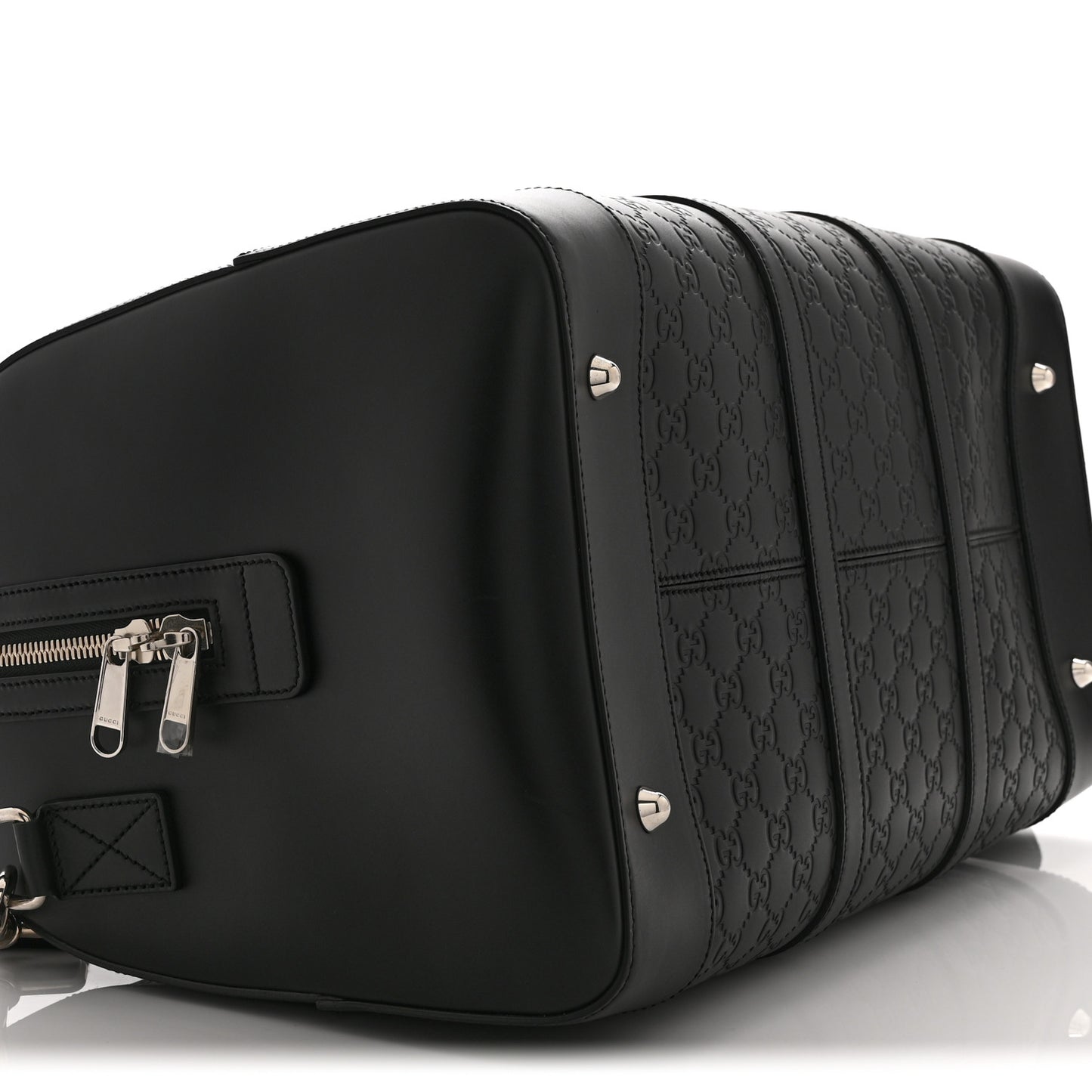 Guccissima Signature Medium Duffle Black