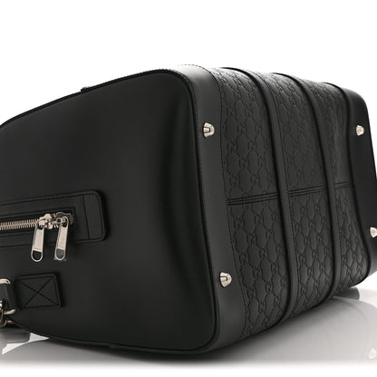 Gucci Guccissima Signature Medium Duffle Black 9 of 10