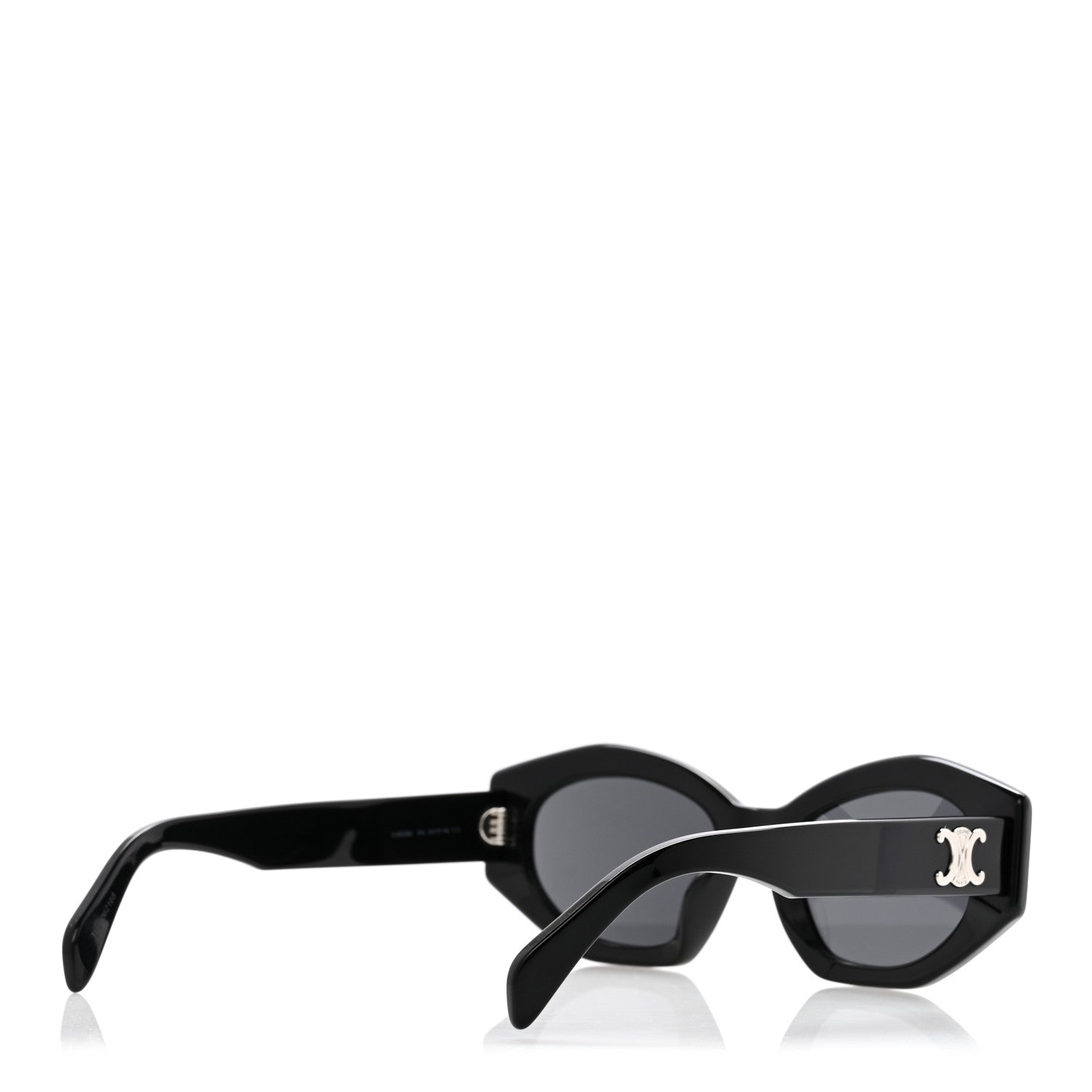 Celine Acetate Triomphe 01 Sunglasses CL 40238U Black 4 of 7