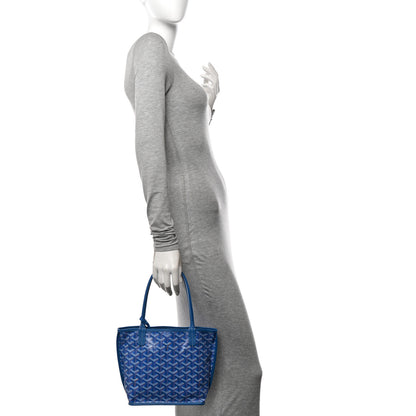 Goyard Goyardine Reversible Mini Anjou Sky Blue 2 of 10