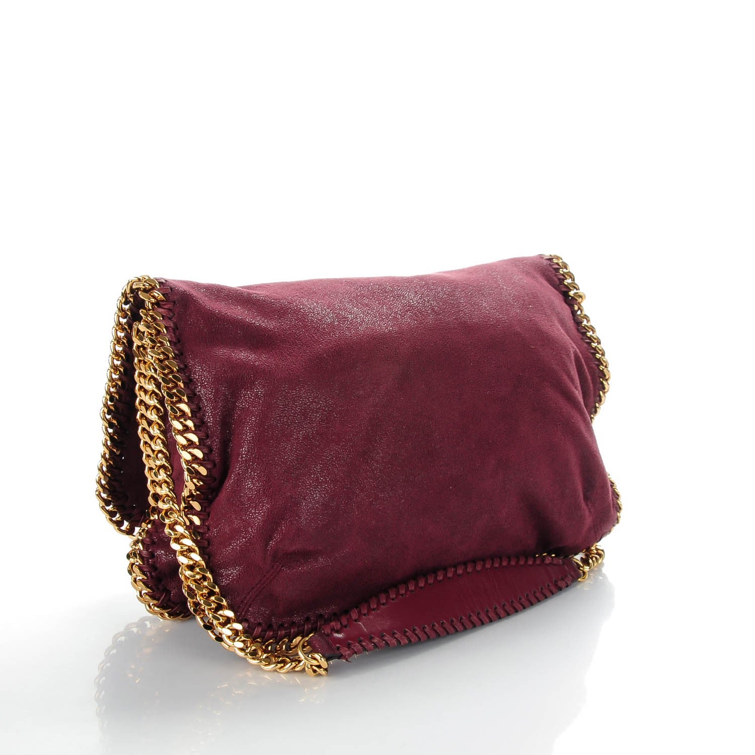 Stella McCartney Shaggy Deer Falabella Messenger Plum 3 of 7