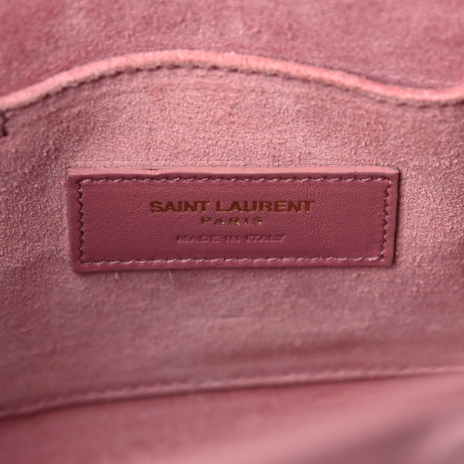 Saint Laurent Calfskin Small Sac De Jour Dark Rose 7 of 19