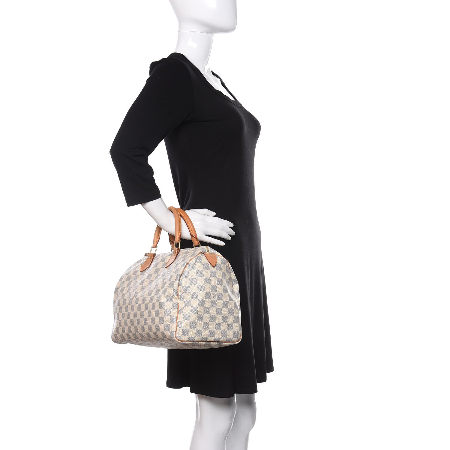 Louis Vuitton Damier Azur Speedy 30 2 of 12
