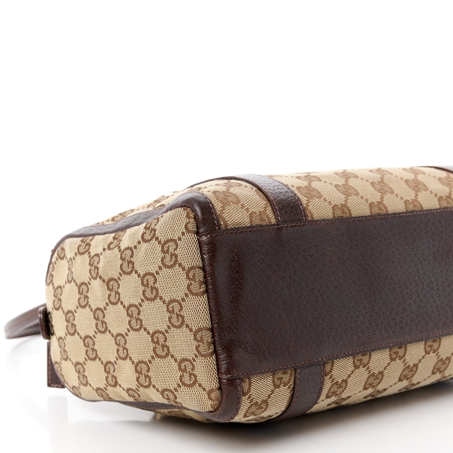 Gucci Monogram Small Abbey Boston Dark Brown 10 of 15