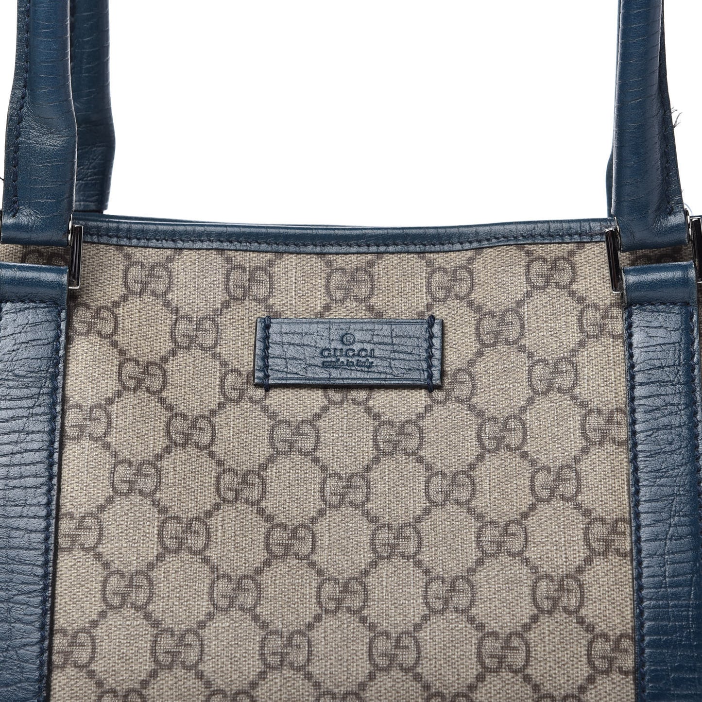 GG Plus Monogram Medium Joy Tote Navy