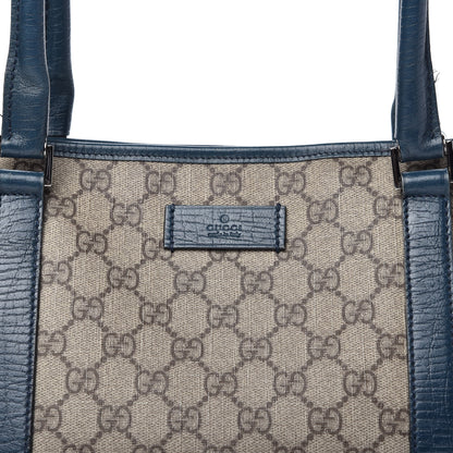 Gucci GG Plus Monogram Medium Joy Tote Navy 10 of 19