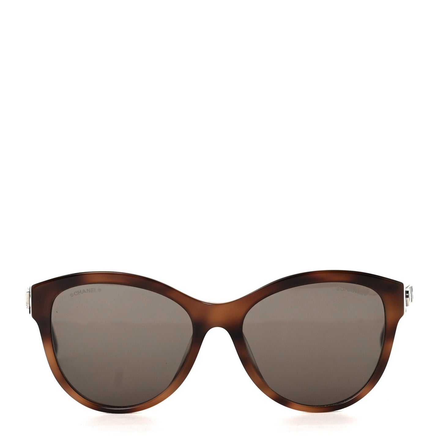 Acetate Pantos Logo Sunglasses 5458 Tortoise Brown