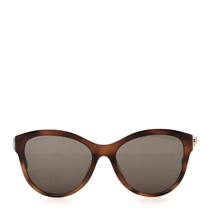 Chanel Acetate Pantos Logo Sunglasses 5458 Tortoise Brown 2 of 7