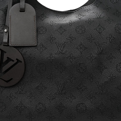 Louis Vuitton Mahina Carmel Hobo Black 7 of 15