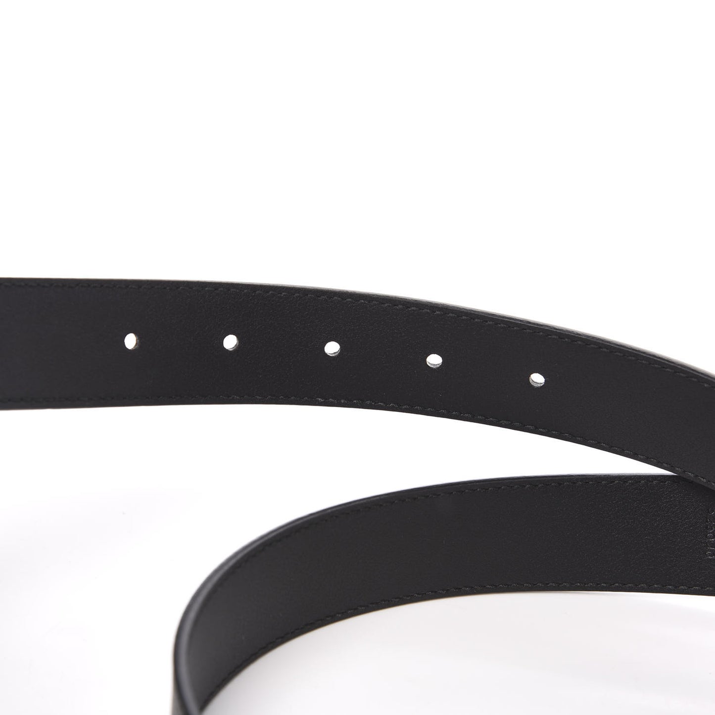 Moon Calfskin Double G 30mm Belt 70 28 Black