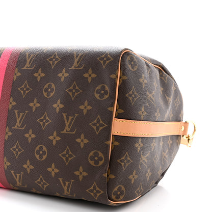 Louis Vuitton Monogram My LV Heritage Speedy Bandouliere 35 Fuchsia Bordeaux 10 of 13