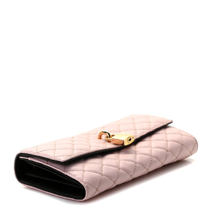 Dolce & Gabbana Vitello Quilted Continental Wallet Rosa 5 of 7