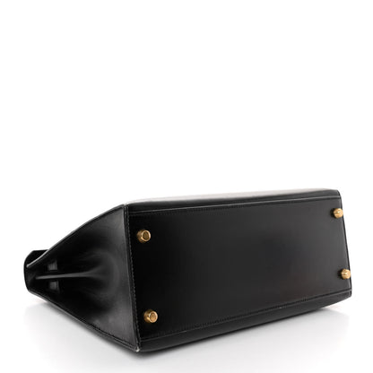 Hermes Box Kelly Sellier 28 Black 4 of 13