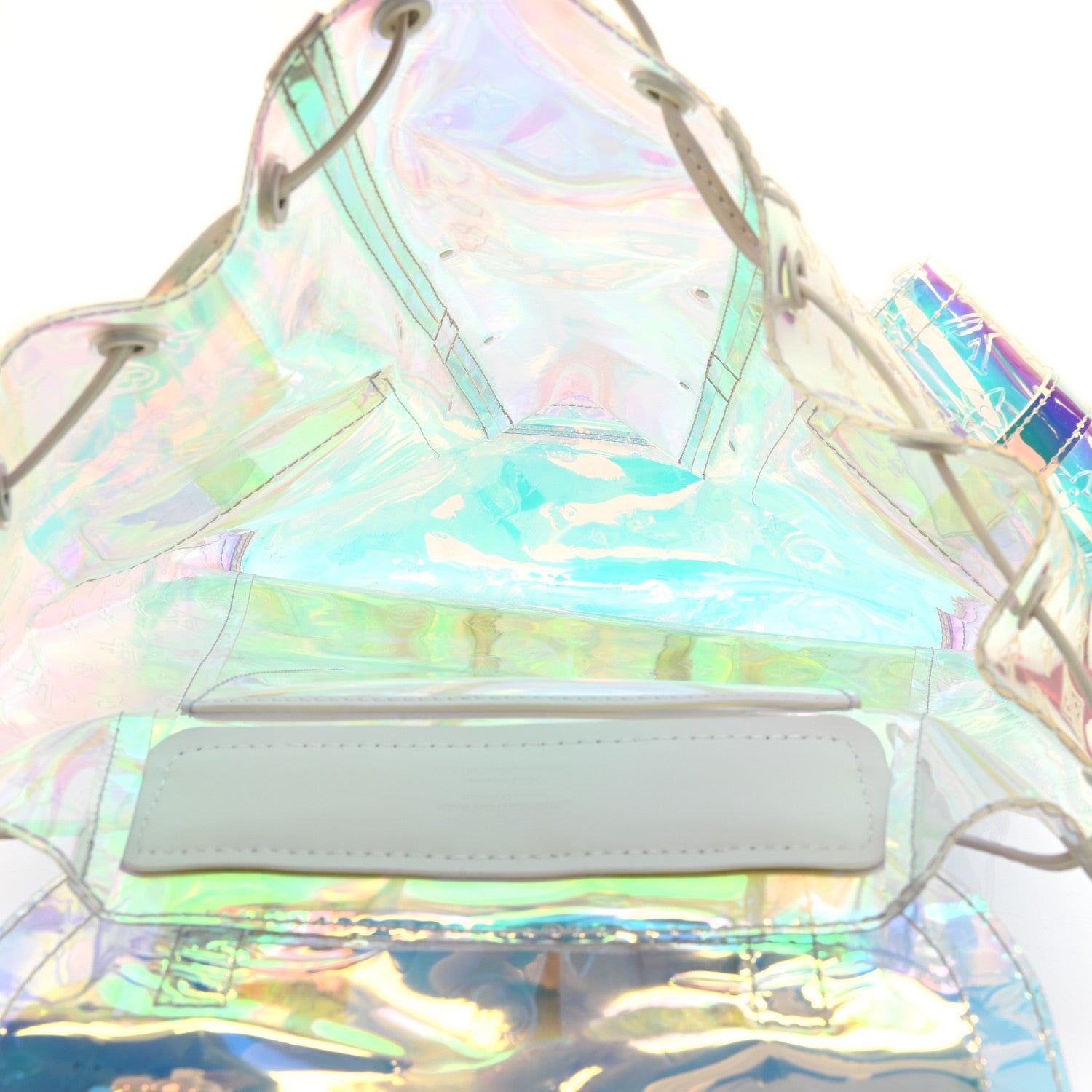 Louis Vuitton PVC Monogram Christopher Backpack GM Iridescent Prism 5 of 7