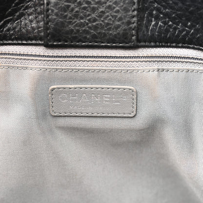 Chanel Calfskin Cerf Executive Shopper Tote Black 7 of 20