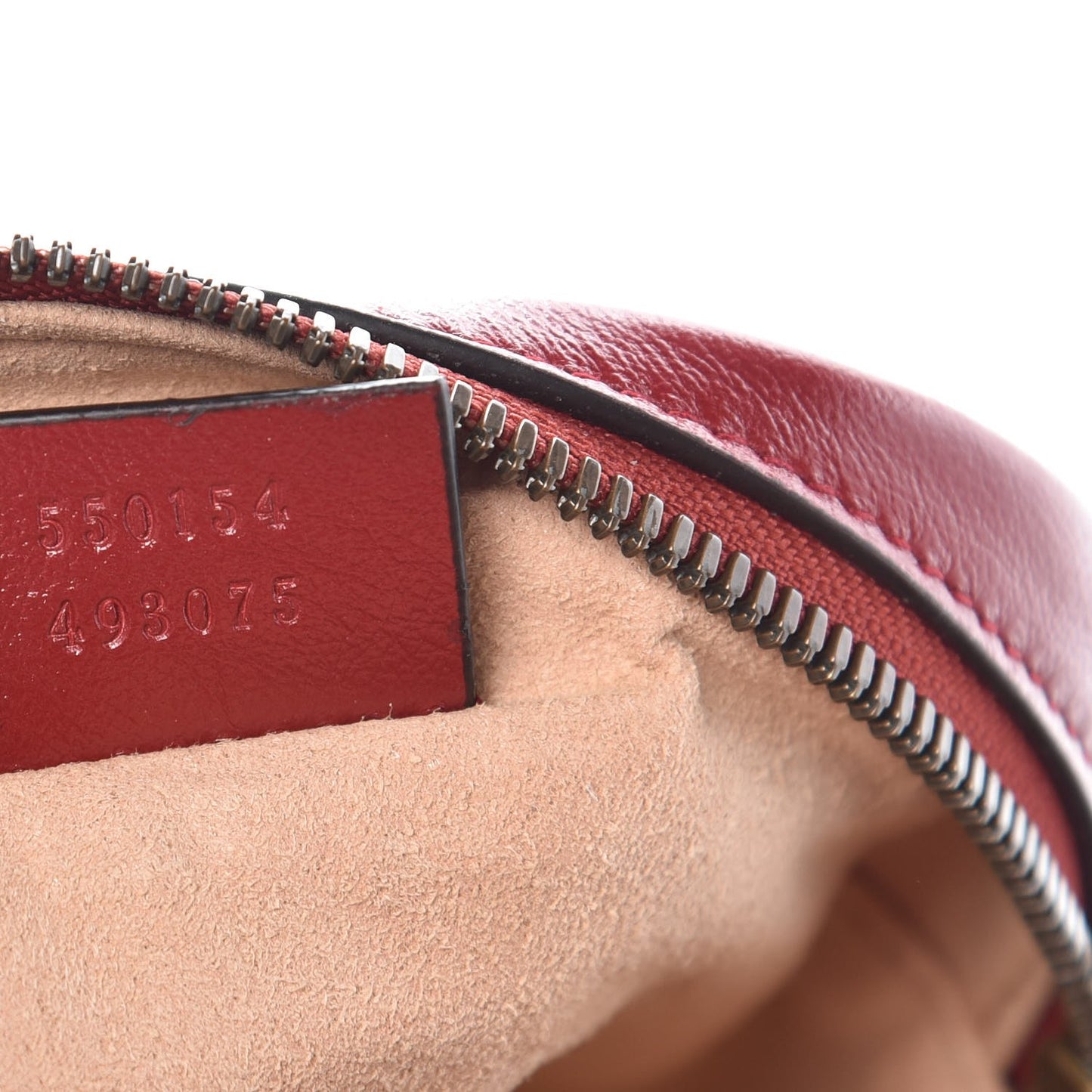 Glazed Calfskin Matelasse Heart Mini GG Marmont Round Shoulder Bag Romantic Cerise