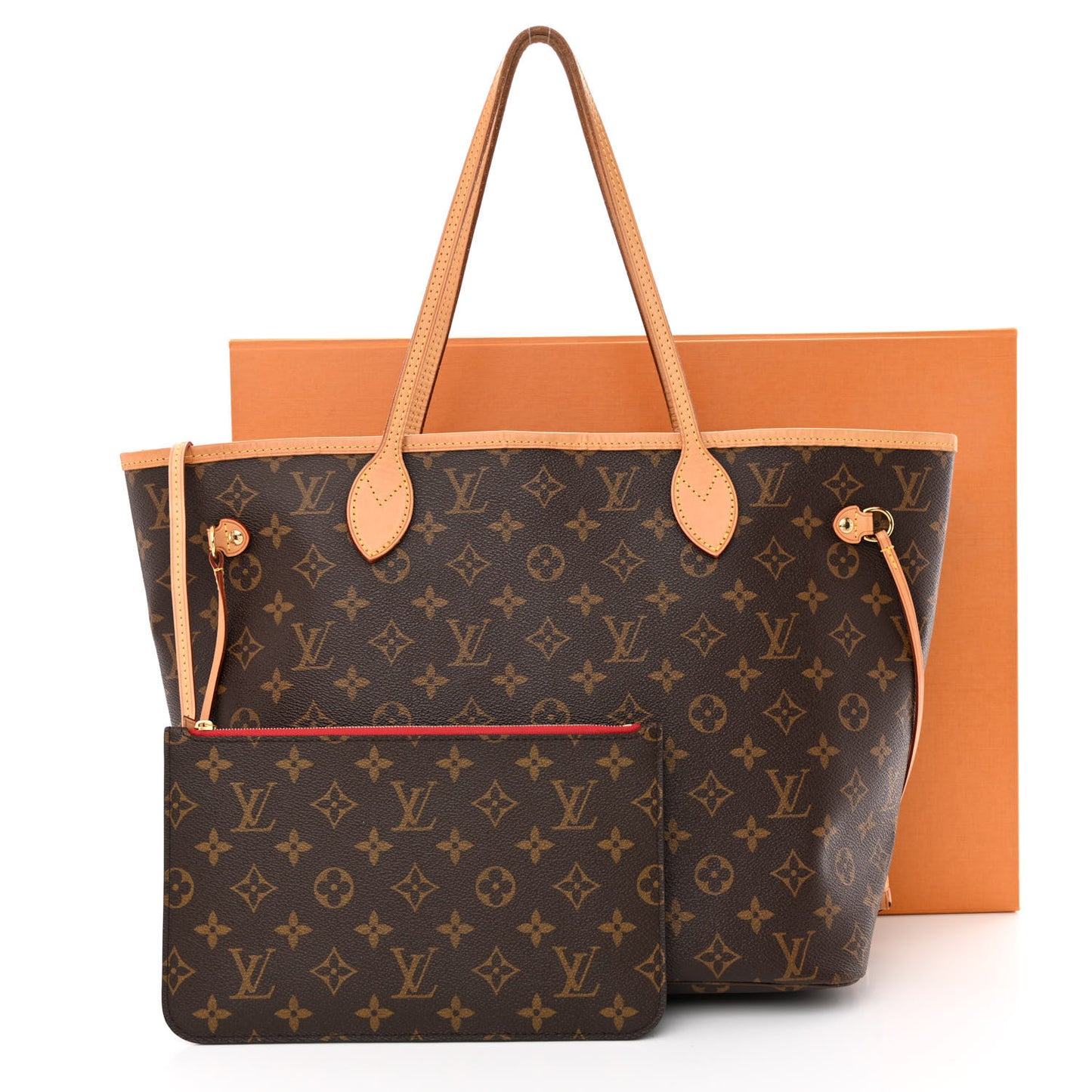 Monogram Neo Neverfull MM Cherry