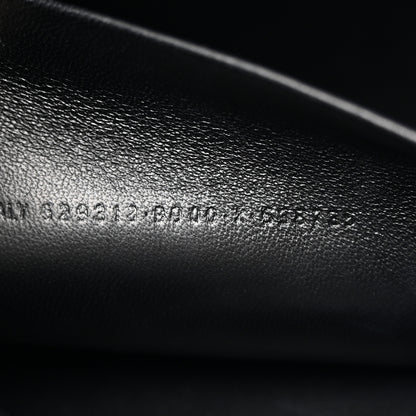 Balenciaga Calfskin Logo Large Zip Pouch White 8 of 8