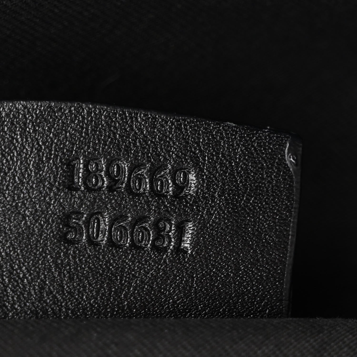 Gucci Crystal Monogram Medium Vertical Tote Black 7 of 11
