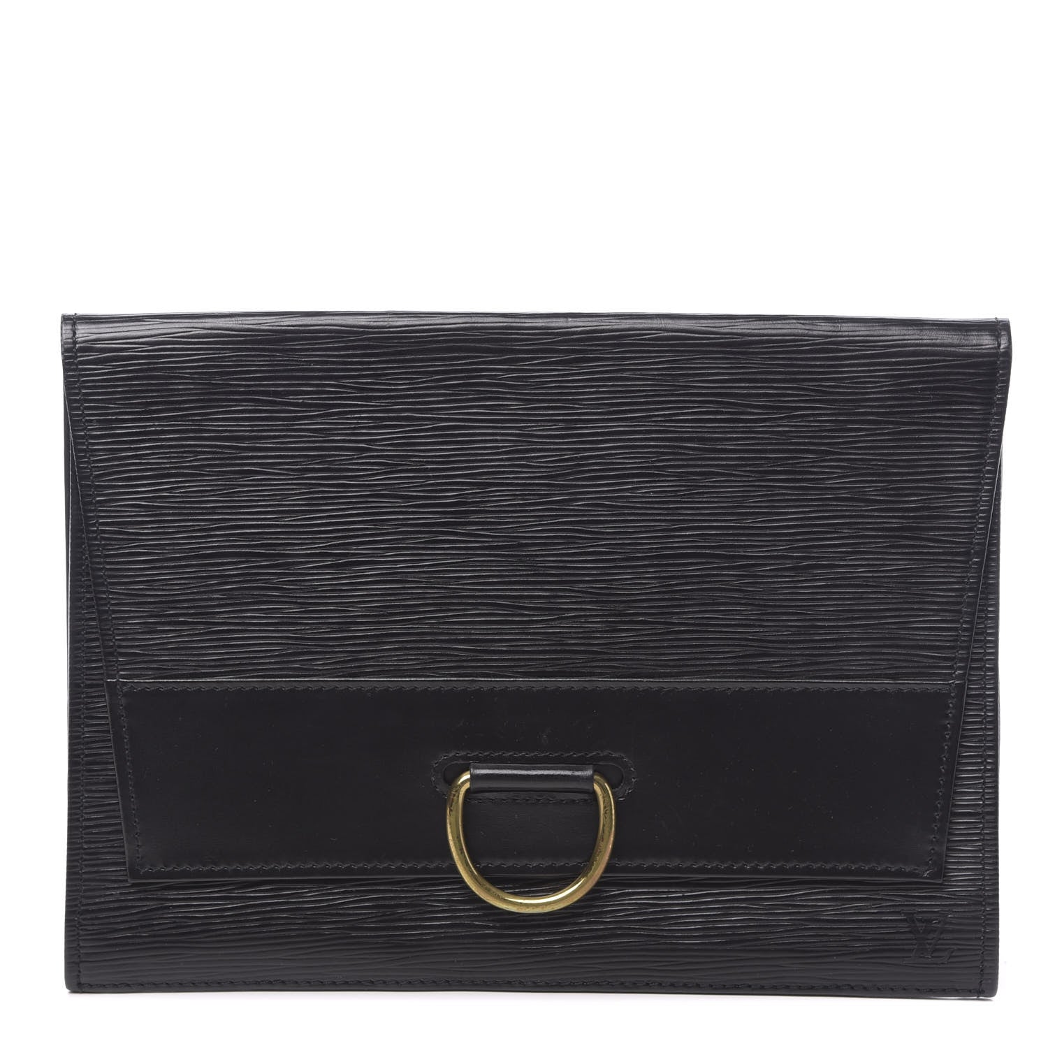 Louis Vuitton Epi Pochette Iena 28 Black 1 of 8