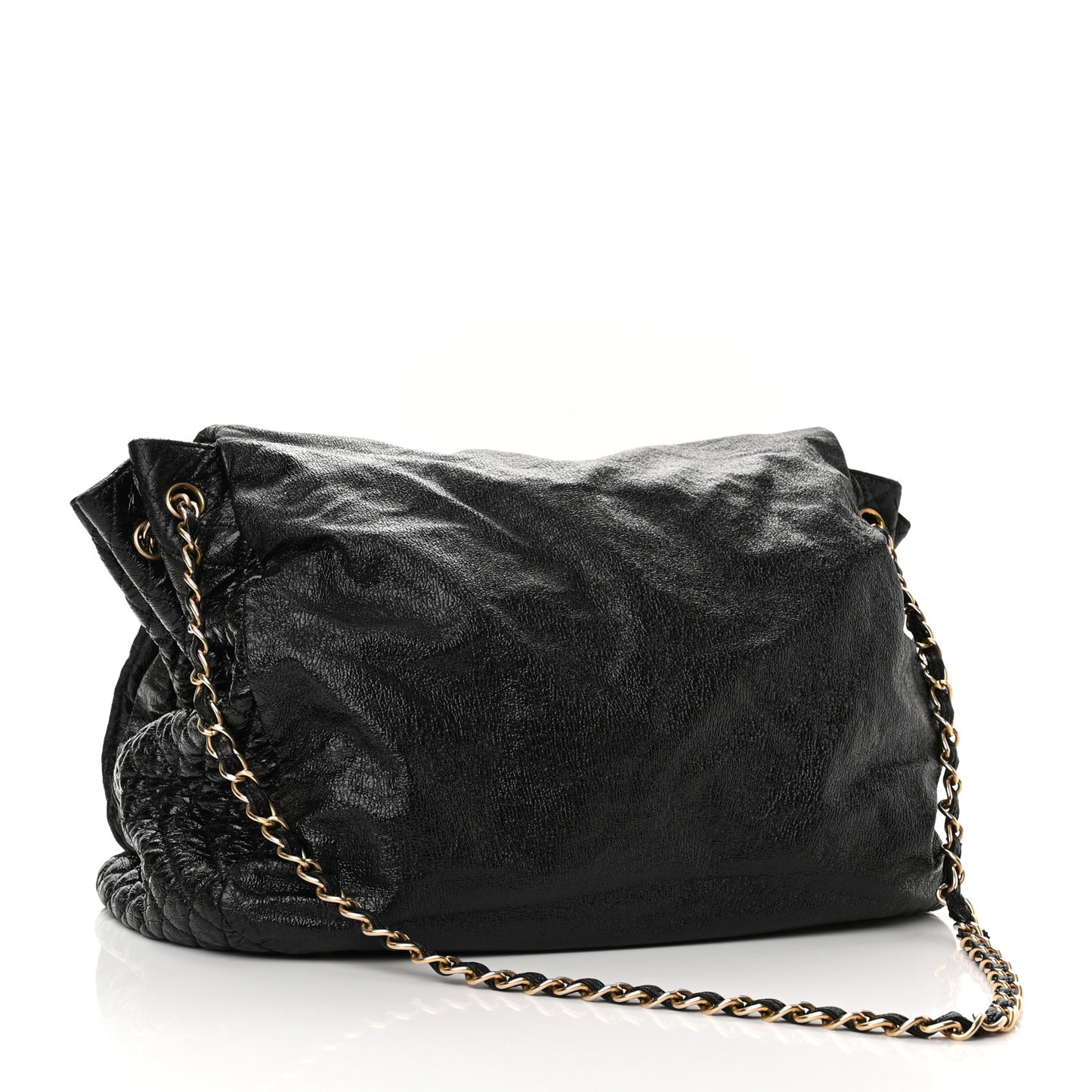 Vinyl XXL Rock and Chain Flap Black