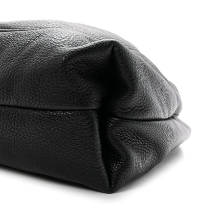Gucci Grained Calfskin Softbit Maxi Shoulder Bag Black 11 of 11
