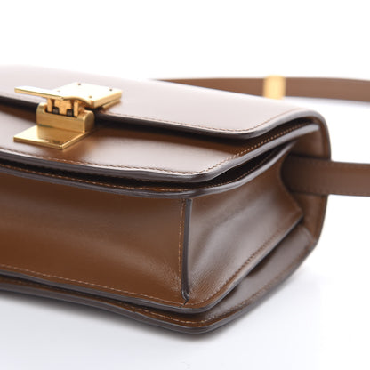 Celine Box Calfskin Small Classic Box Flap Bag Camel 9 of 10