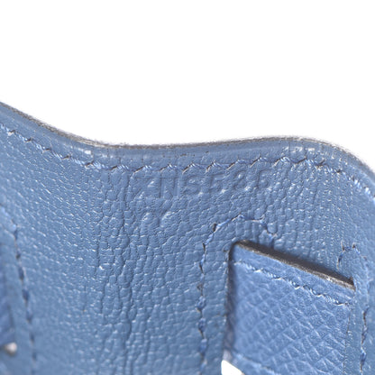 Hermes Epsom Kelly Sellier 28 Bleu Agate 21 of 40