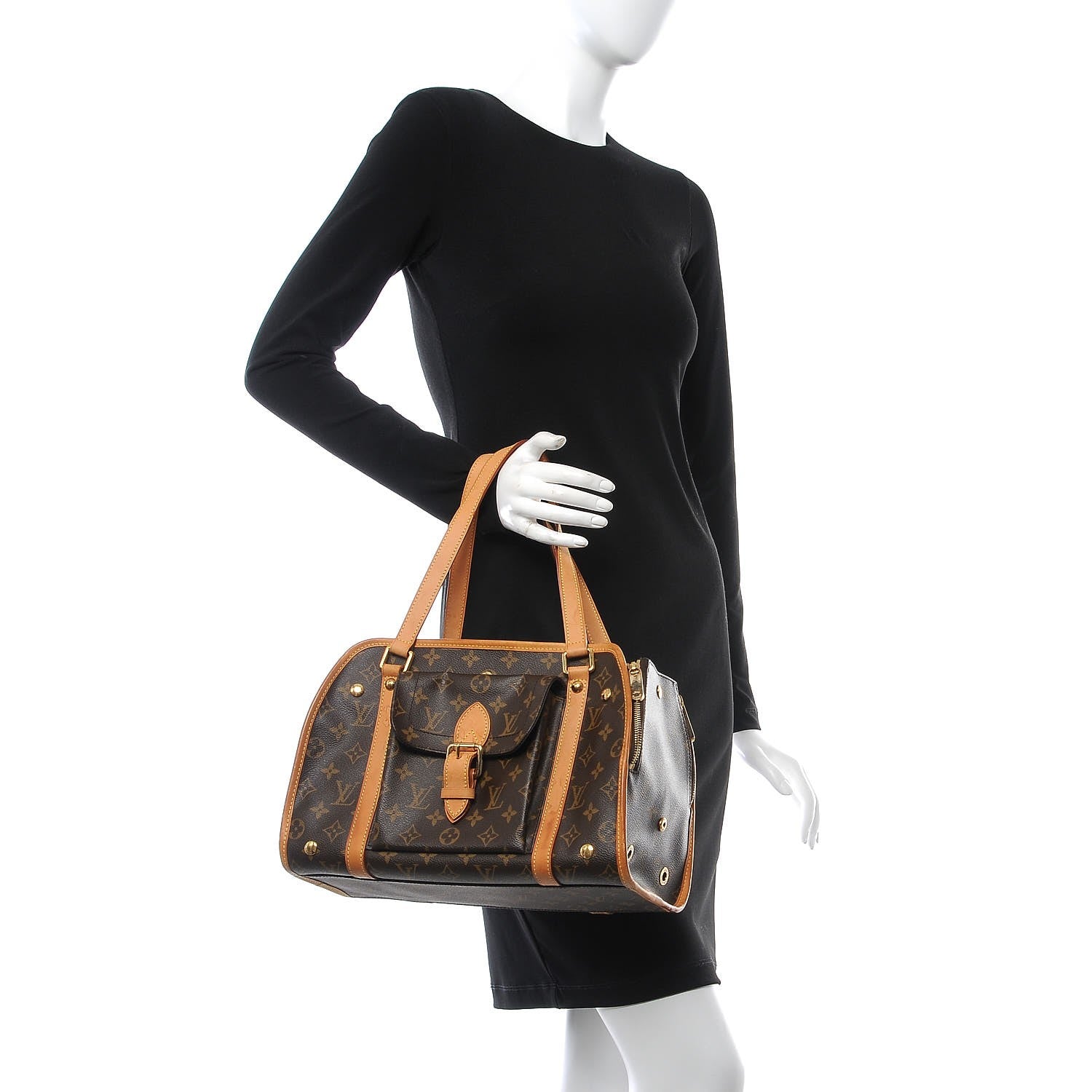 Louis Vuitton Monogram Baxter PM Dog Pet Carrier 2 of 8