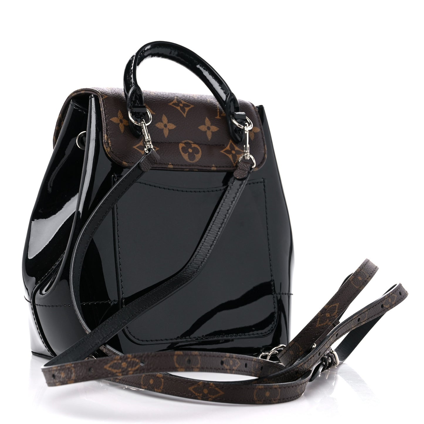 Patent Monogram Hot Springs Backpack Black
