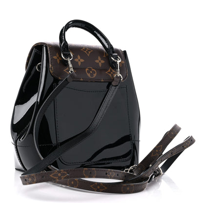 Louis Vuitton Patent Monogram Hot Springs Backpack Black 3 of 8