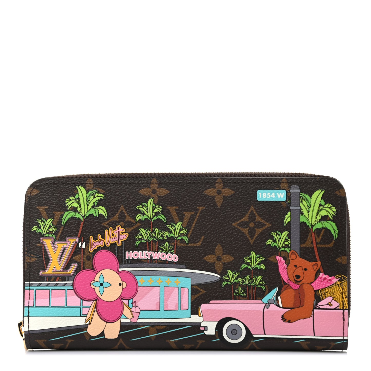 Monogram 2021 Christmas Animation Hollywood Zippy Wallet