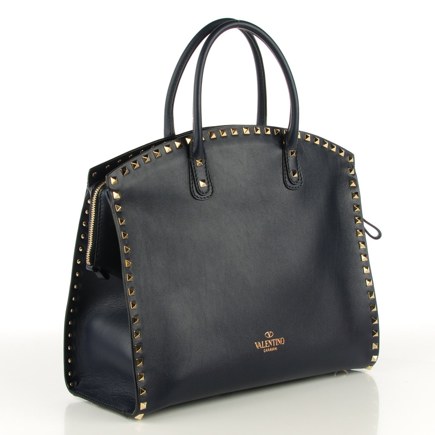 Vitello Rockstud Dome Shopper Marine