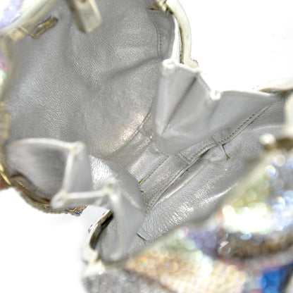 Judith Leiber Swarovski Crystal Rose Minaudiere 5 of 6