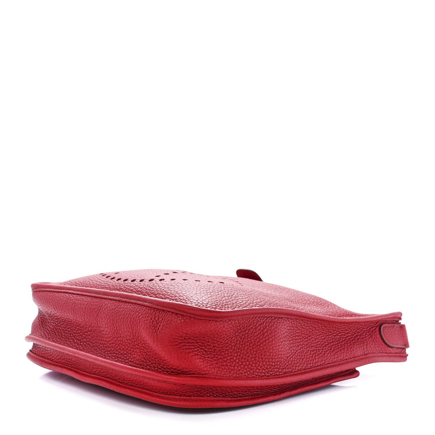 Hermes Taurillon Clemence Evelyne III PM Rouge Vif 8 of 10