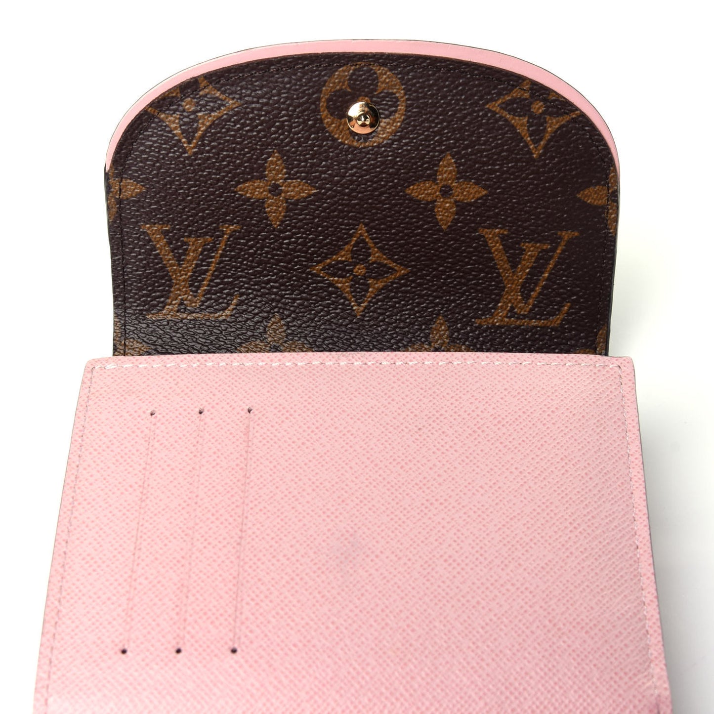 Monogram Ariane Compact Wallet Rose Ballerine