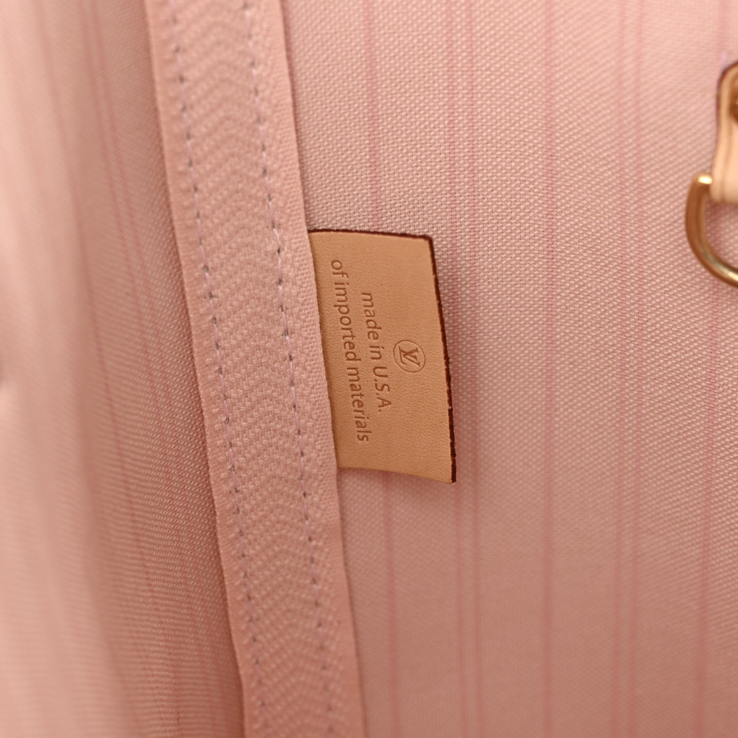 Damier Azur Neo Neverfull MM Rose Ballerine