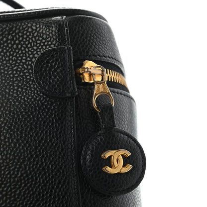 Chanel Caviar Vanity Cosmetic Case Black 13 of 13