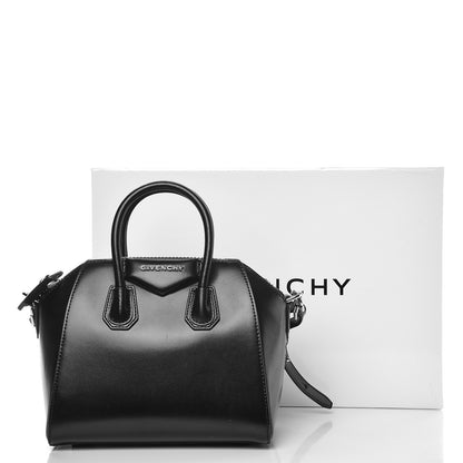 Givenchy Shiny Lord Calfskin Mini Antigona Black 11 of 11