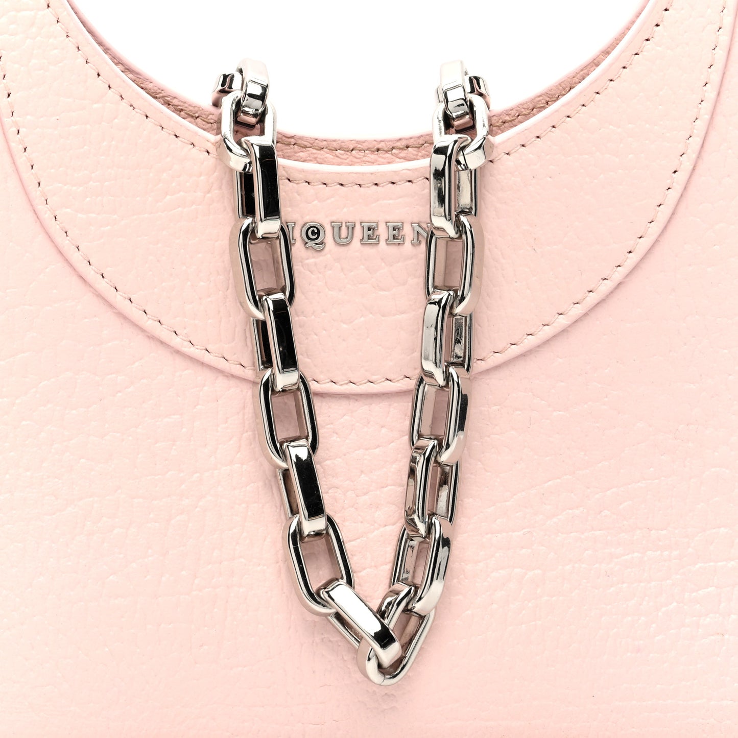 Graned Lambskin Mini T-Bar Bag Venus Pink