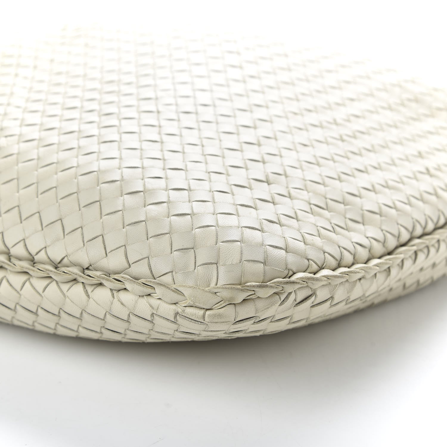Bottega Veneta Nappa Intrecciato Maxi Veneta Hobo Cream 7 of 9