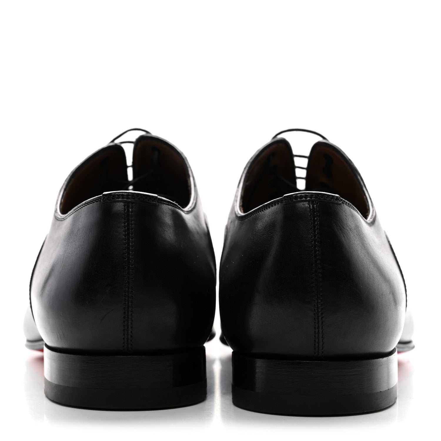 Christian Louboutin Calfskin Mens Surcity Flat Derby Oxford 42.5 Black 6 of 14