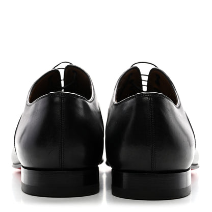 Christian Louboutin Calfskin Mens Surcity Flat Derby Oxford 42.5 Black 6 of 14
