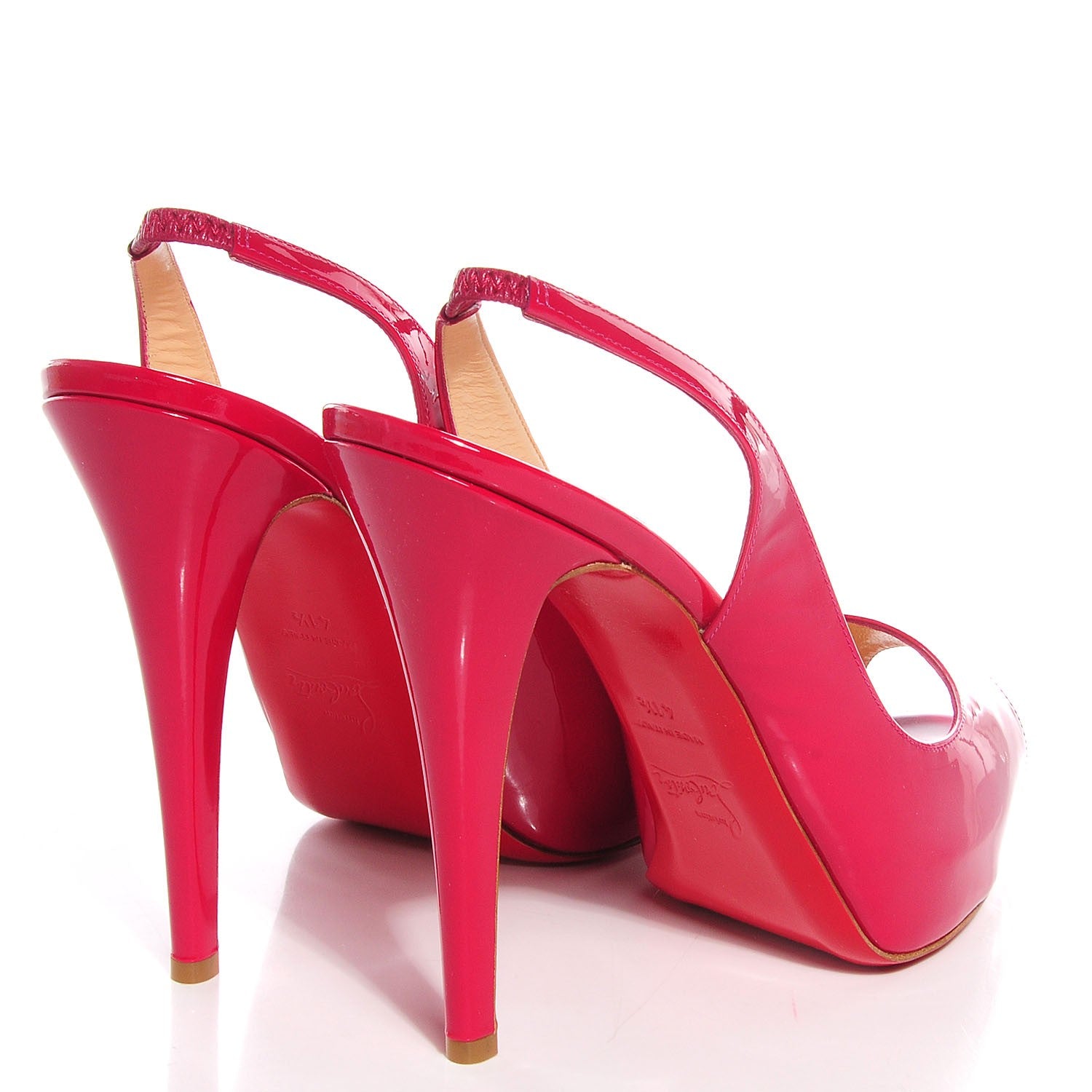 Christian Louboutin Patent No Prive 120 Pumps 41.5 Pivoine 4 of 7