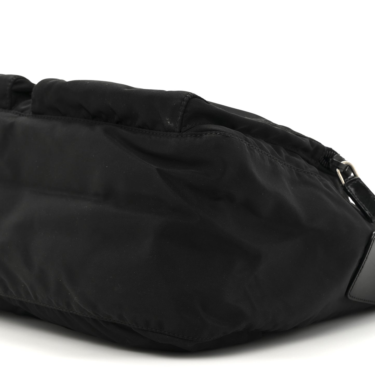 Nylon Vela Sport Messenger Bag Black