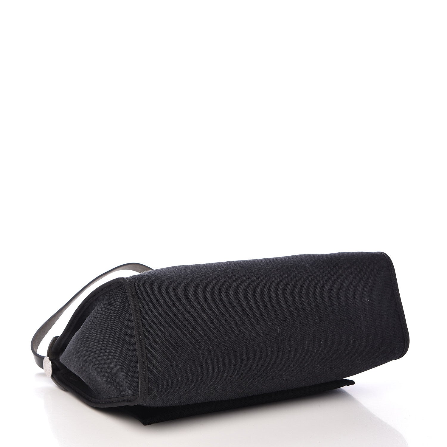 Hermes Military Toile Vache Hunter Herbag Zip PM 31 Black 6 of 14