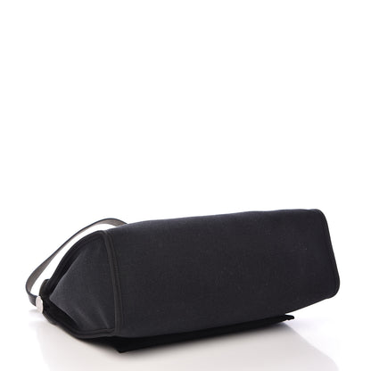 Hermes Military Toile Vache Hunter Herbag Zip PM 31 Black 6 of 14